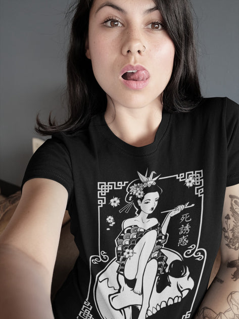 los-angeles-death-and-seduction-goth-geisha-cherry-blossoms-streetwear ...