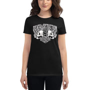 Apparel & Accessories > Clothing (1604) - Love And Destruction Women's Short Sleeve T-shirt